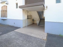 【千葉県/千葉市美浜区真砂】サンコーポ検見川B棟 アプローチ