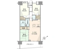 【埼玉県/川越市広栄町】レーベンハイム川越サンシエナ 間取り図