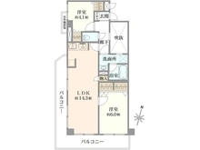 【東京都/清瀬市野塩】ライオンズマンション清瀬中央公園 間取り図