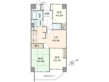 【東京都/東村山市本町】セラード東村山 間取り図