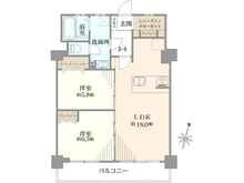 【東京都/東久留米市中央町】久留米ハイライズ 間取り図