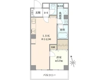 【東京都/西東京市富士町】コープ野村東伏見 間取り図