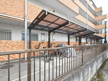 【埼玉県/朝霞市三原】シンメイ志木第二マンション 駐輪場