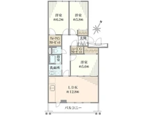 【埼玉県/志木市館】志木ニュータウン中央の森弐番街 4号棟  間取り図