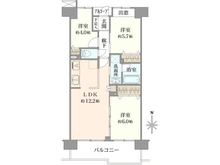 【埼玉県/川越市新富町】川越パーク・ホームズ 間取り図