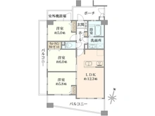 【埼玉県/川越市西小仙波町】レクセル本川越 間取り図