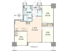 【埼玉県/所沢市東町】アイディコート所沢ブリエ 間取り図
