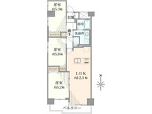 【埼玉県/川越市通町】モアステージ川越 間取り図