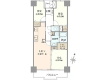 【埼玉県/さいたま市大宮区土手町】ライオンズプラザ大宮 間取り図