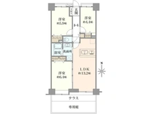 【埼玉県/新座市野火止】ライオンズマンション朝霞台南 間取り図