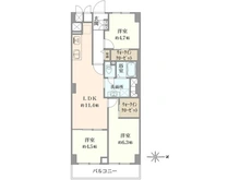 【東京都/東村山市栄町】東村山スカイハイツ 間取り図