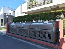 【埼玉県/坂戸市関間】セザール坂戸 共用部：ゴミ置き場