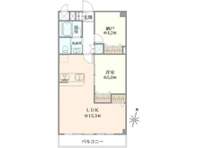 【埼玉県/坂戸市関間】セザール坂戸 間取り図