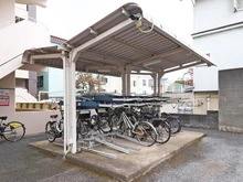 【埼玉県/朝霞市浜崎】セントエルモ朝霞台 駐輪場