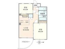 【埼玉県/朝霞市浜崎】セントエルモ朝霞台 間取り図