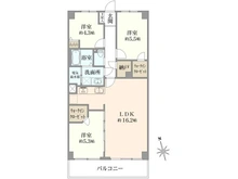 【埼玉県/新座市野火止】武蔵野北スカイハイツ2号棟 間取り図
