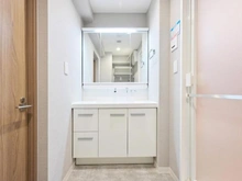 【埼玉県/鶴ヶ島市大字鶴ヶ丘】鶴ヶ島駅通りダイカンプラザ 洗面所