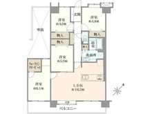 【埼玉県/川越市大字鯨井新田】サンマンションアトレ川越 間取り図