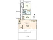 【埼玉県/富士見市針ケ谷】ヴィルヌーブみずほ台 間取り図