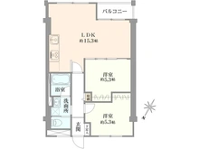 【埼玉県/所沢市大字北秋津】所沢コーポラスA棟 間取り図