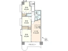 【東京都/東村山市栄町】シャインハイツ久米川駅前 間取り図