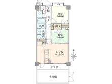 【東京都/東村山市野口町】アーバンキャッスル東村山 間取り図