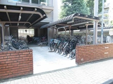 【東京都/練馬区石神井台】上石神井ハイム 4号棟 駐輪場