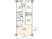 【埼玉県/さいたま市北区宮原町】ファミールガーデン大宮宮原　B館 間取り図