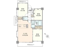 【埼玉県/川越市脇田本町】セラード川越 間取り図