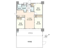 【埼玉県/川越市新宿町】ユアコート川越アデッソ 間取り図