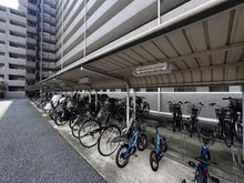 【埼玉県/朝霞市三原】志木南パークホームズ 駐輪場