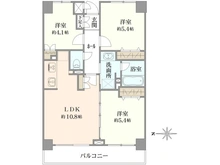 【埼玉県/朝霞市三原】志木南パークホームズ 間取り図