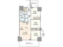 【埼玉県/川越市松江町】プレシス本川越 間取り図