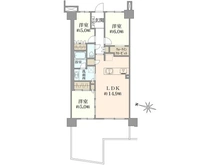 【東京都/小平市小川町】ルフォンソレイユ小平小川町 間取り図