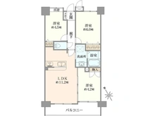 【埼玉県/狭山市新狭山】セザール新狭山 間取り図