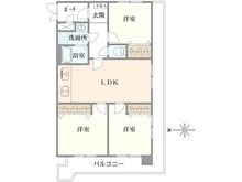【東京都/東村山市久米川町】日神パレステージ所沢 間取り図
