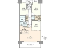 【埼玉県/狭山市入間川】マストレジデンス狭山 間取り図