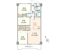 【埼玉県/川越市新宿町】川越新宿マンション 間取り図