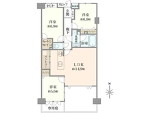 【埼玉県/戸田市美女木】グランシティ戸田 間取り図