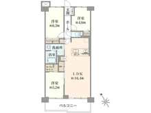 【埼玉県/新座市野火止】モアコート志木 間取り図