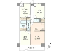 【埼玉県/新座市新堀】兼六ハイム東久留米 間取り図