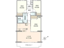 【埼玉県/新座市野火止】ネオアーバン新座 間取り図