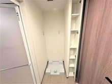 【埼玉県/狭山市入間川】ライオンズ狭山グランテラス 洗面所：洗濯機置場