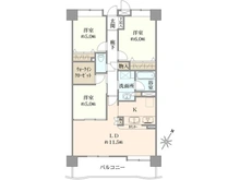 【埼玉県/さいたま市桜区田島】ダイアパレス浦和秋ヶ瀬公園 間取り図