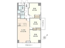 【東京都/東村山市富士見町】新武蔵野スカイハイツ 間取り図