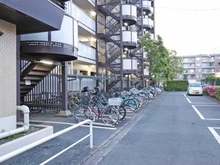 【埼玉県/さいたま市中央区上落合】与野ダイヤハイツ 駐輪場
