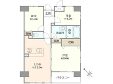 【埼玉県/所沢市北所沢町】アステール所沢 間取り図
