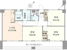 【埼玉県/新座市大和田】ライオンズマンション新座第2 間取り図