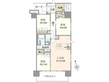 【埼玉県/所沢市寿町】イニシア所沢 間取り図