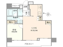 【埼玉県/川越市通町】ランドシティ本川越クレア 間取り図